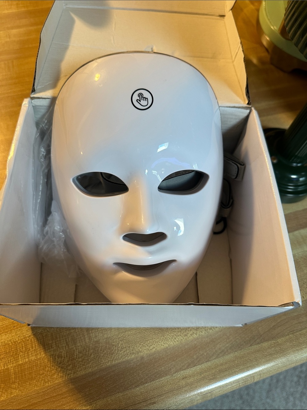 7-Color LED Beauty Mask - White